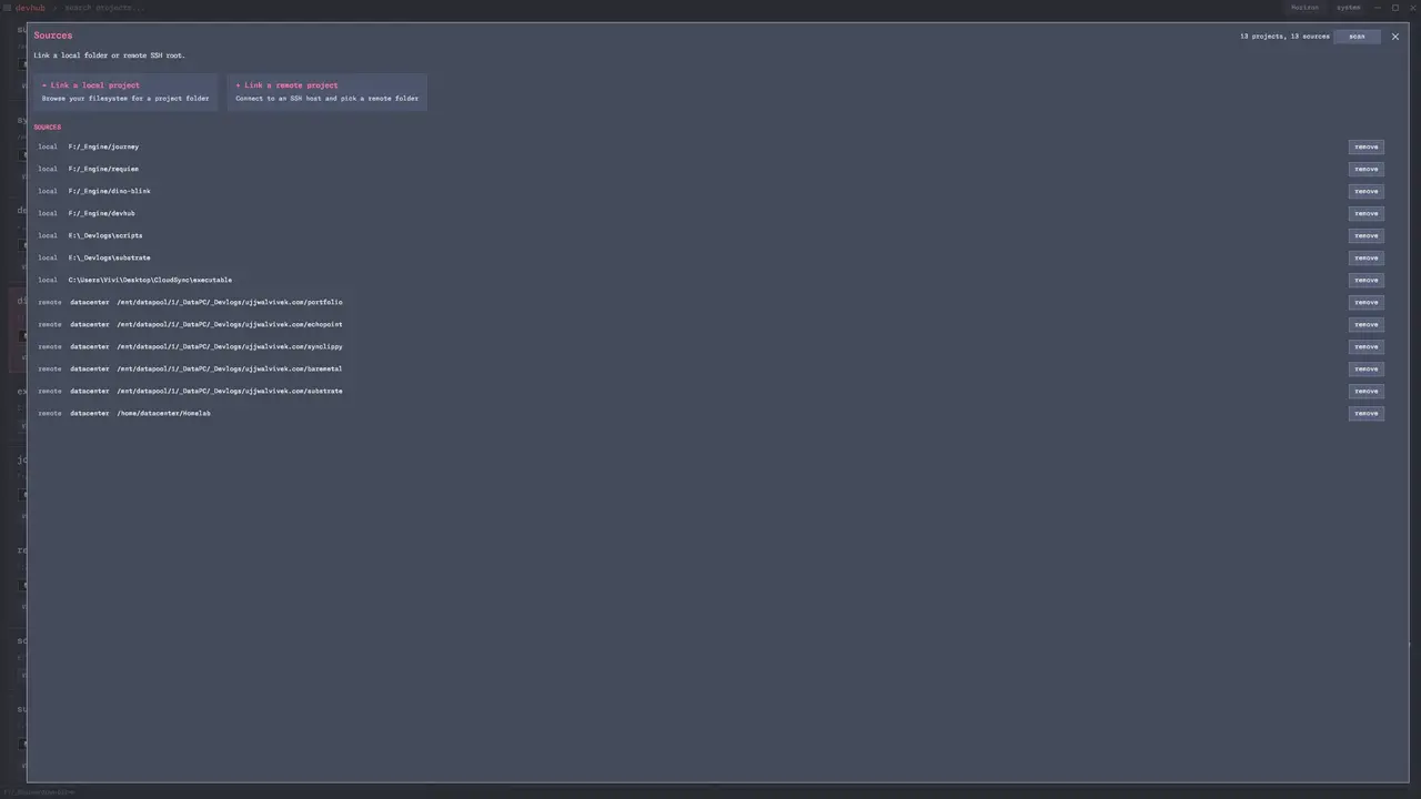 devhub legacy screenshot 4